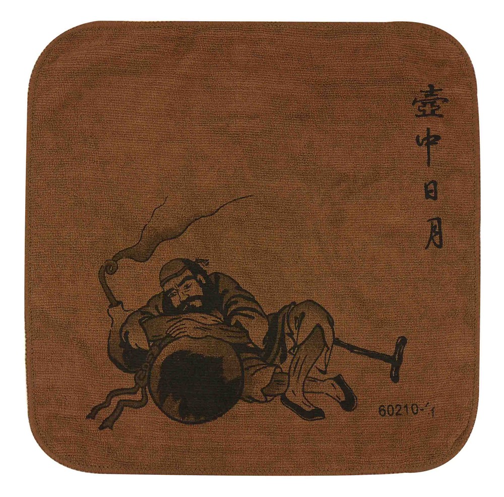 印花圓角茶巾-1