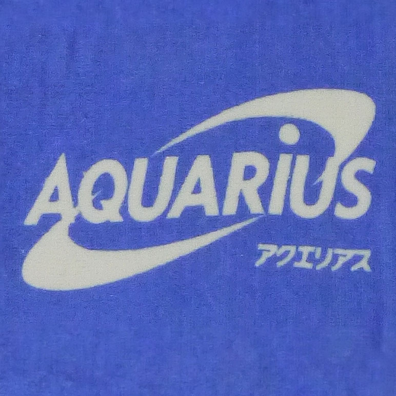 AQUARIUS客製小毛巾